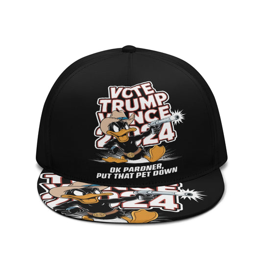 Vote Trump Vance 2024 ‘Put That Pet Down’ Cap – Wear Your Patriotism Proudly! Classic Snapbacks