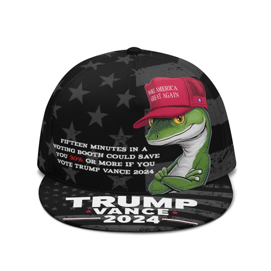 Trump Vance 2024 ‘Voting Booth’ Cap – Save in Style! Classic Snapbacks