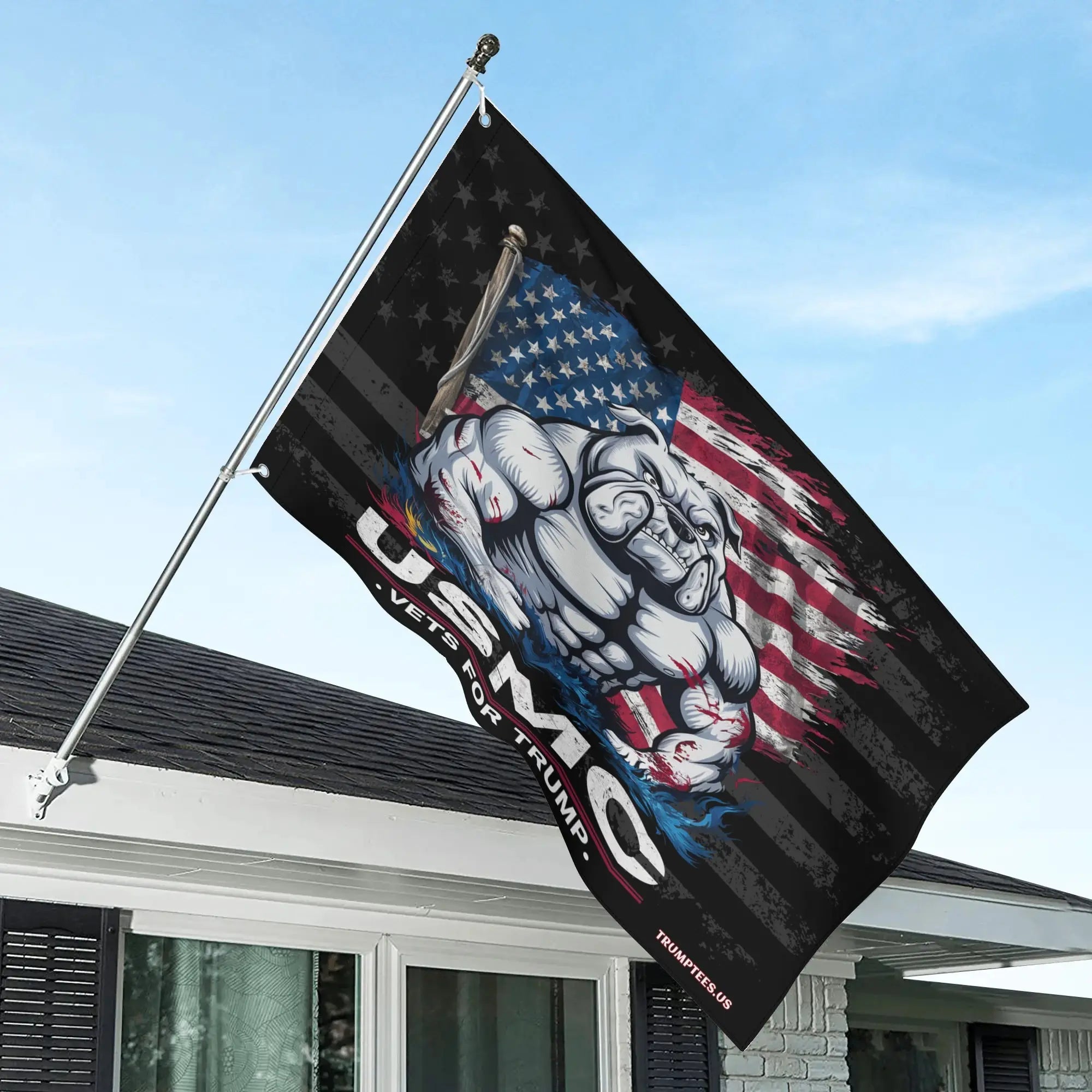 USMC Vets for Trump Flag – Strength, Honor, and Patriotism!