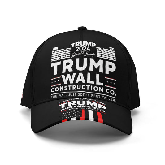 Trump Wall Construction Co. Cap – The Wall Just Got 10 Feet Taller! Baseball Cap