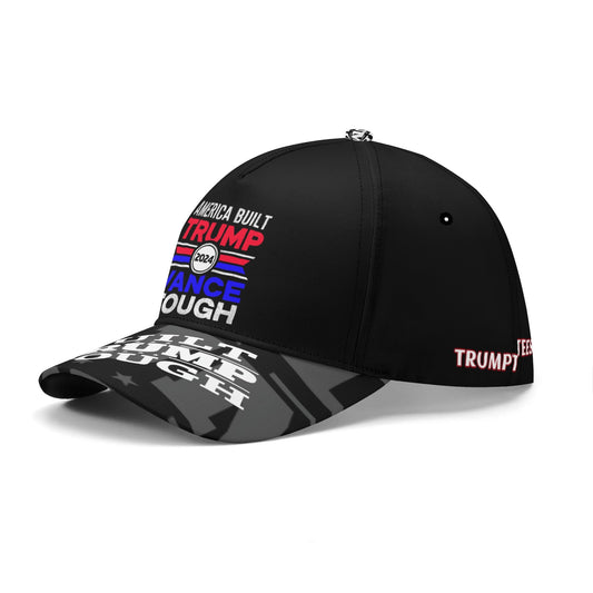 America Built Trump Vance Tough Cap – Gear Up for 2024! Baseball Cap