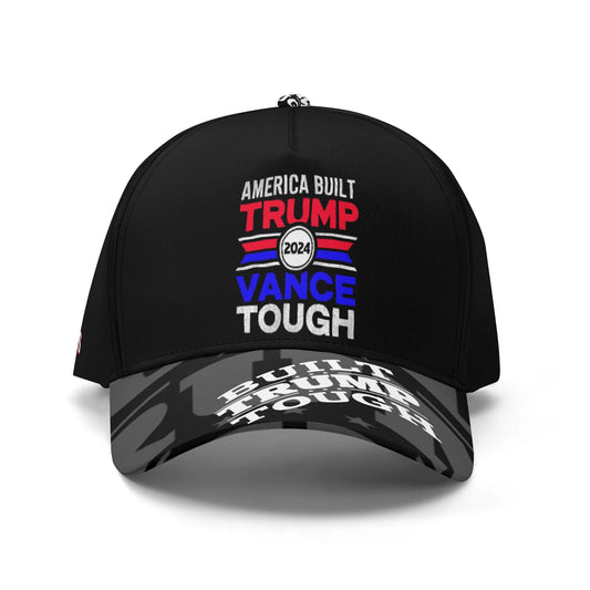 America Built Trump Vance Tough Cap – Gear Up for 2024! Baseball Cap