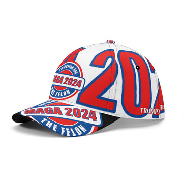 MAGA 2024 ‘I’m Voting for the Felon’ Cap – Boldly Stand with Trump!Baseball Cap