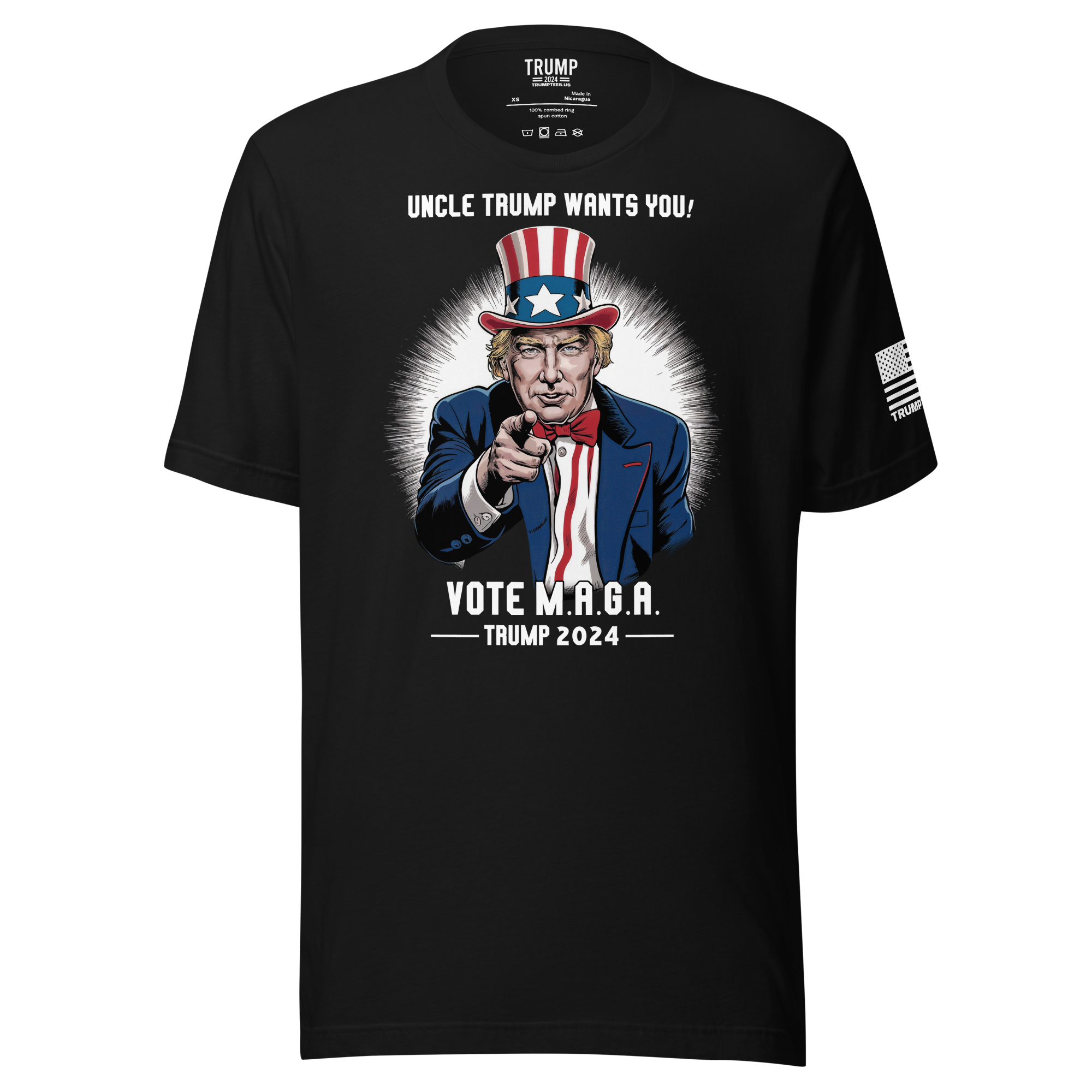 Trump 2024 "Uncle Trump Wants You" T-Shirt