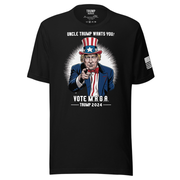 Trump 2024 "Uncle Trump Wants You" T-Shirt