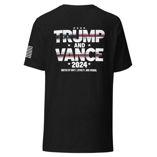 United States Veterans - Trump Vance 2024 T-Shirt