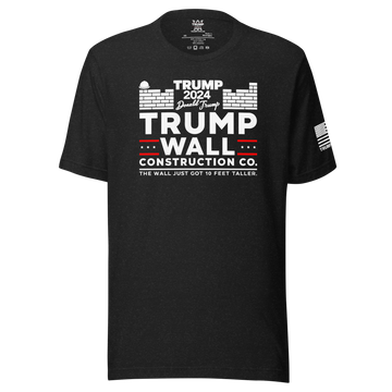 Trump 2024 "Trump Wall Construction Co." T-Shirt