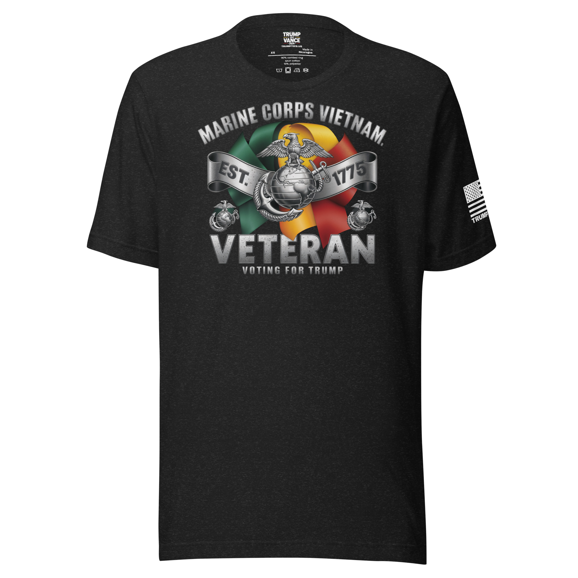 Proud Marine Corps Vietnam Veteran - Voting for Trump 2024