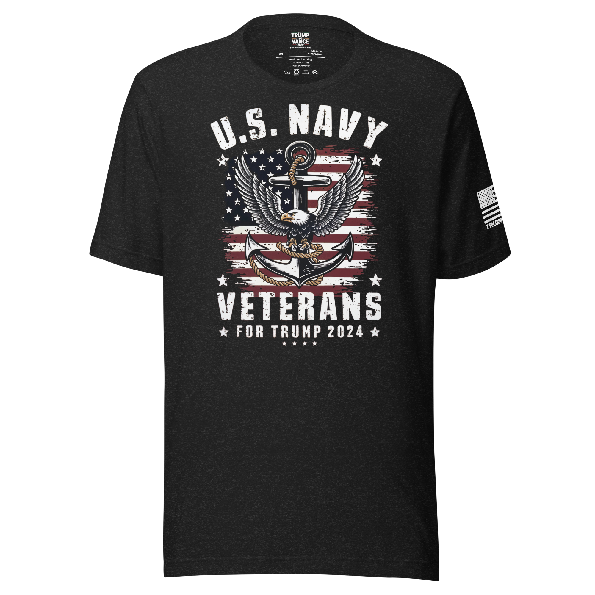 Proud U.S. Navy Veterans - Supporting Trump 2024