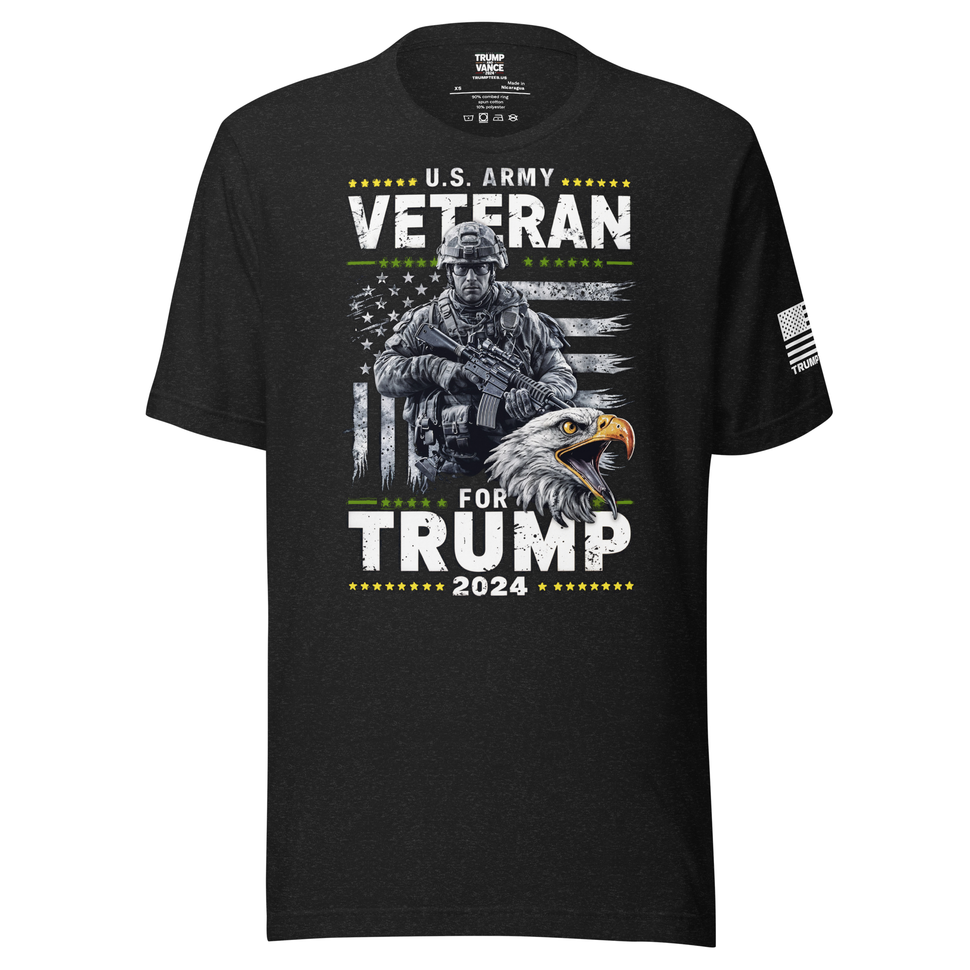 U.S. ARMY VETERAN FOR TRUMP 2024