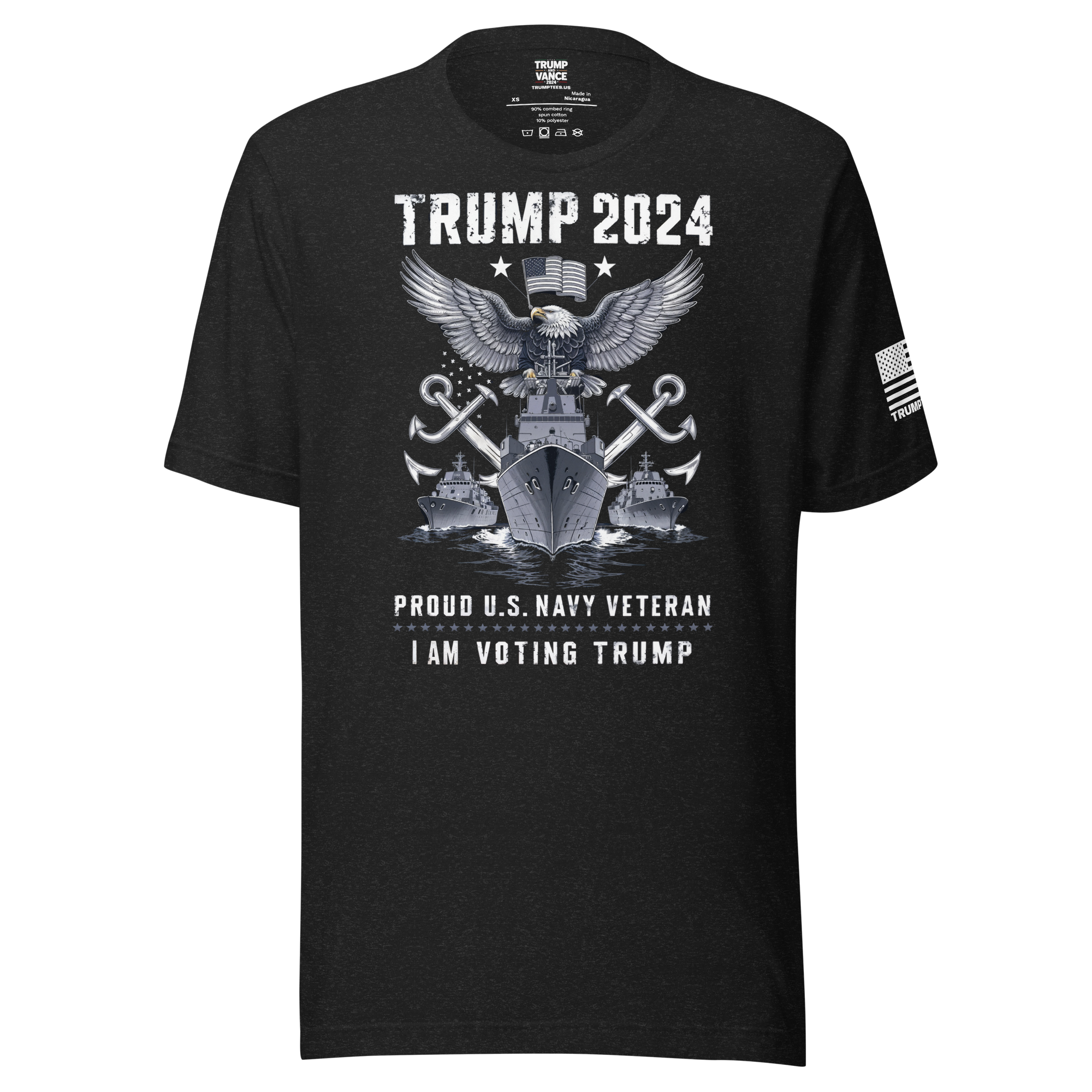 Proud U.S. Navy Veteran - Trump 2024