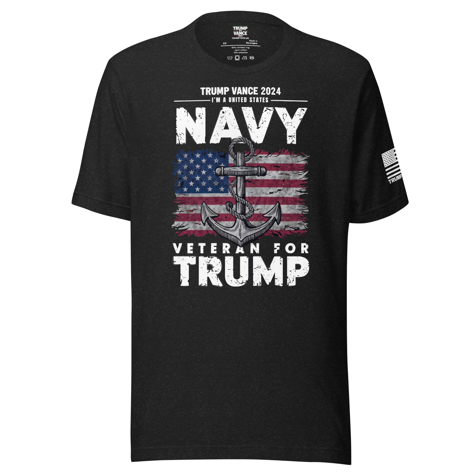 Proud U.S. Navy Veteran - Trump Vance 2024