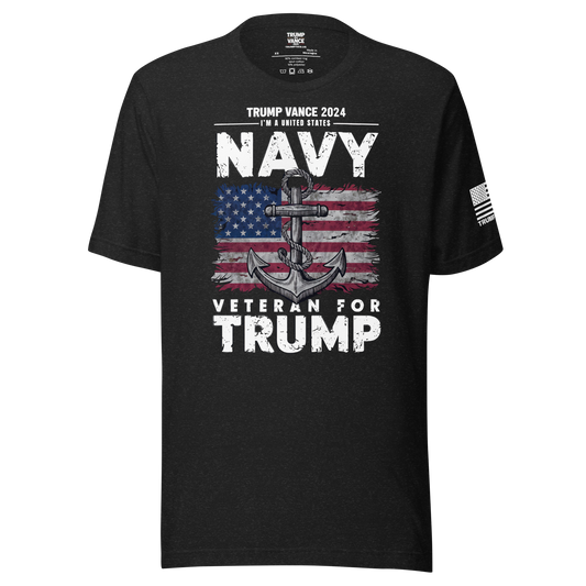 Proud U.S. Navy Veteran - Trump Vance 2024