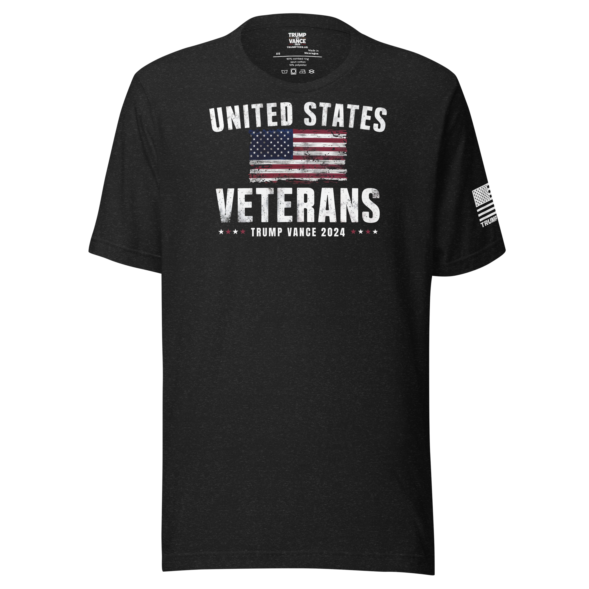 United States Veterans - Trump Vance 2024 T-Shirt