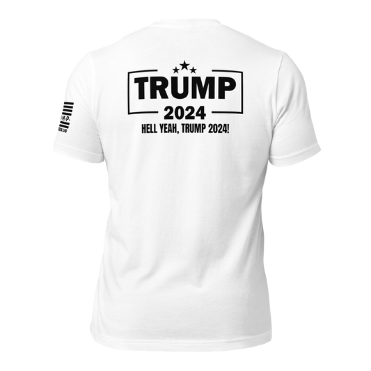 Hell Yeah! I Voted Trump And Will Do It Again 2024 T-shirt.